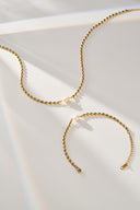 Pearl Bracelet - Delicate Beaded Chain Bracelet with Freshwater Pearl