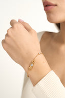 Mom Birthstone Bracelet, Dainty Minimalist Jewelry, Meaningful Gift for Mother, Birthday Present, Adjustable Bracelet