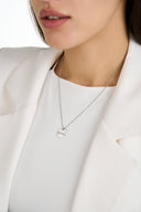 Personalized Name & Initial Disc Necklace
