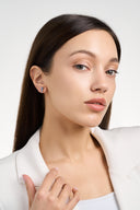 Birthstone Stud Earrings for Women, Dainty Gemstone Earrings, Personalized Birth Month Jewelry Gift