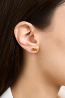 Birthstone Stud Earrings for Women, Dainty Gemstone Earrings, Personalized Birth Month Jewelry Gift