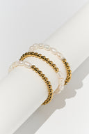 Pearl Bracelet - Freshwater Pearl Beaded Bracelet for Women