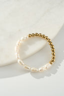 Pearl Bracelet - Freshwater Pearl Beaded Bracelet for Women