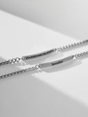 Personalized Engraved Bar Bracelet