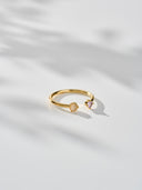Birthstone Ring - Dainty Minimalist Stacking Gemstone Ring for Women